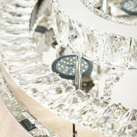 Luxurious Crystal Chandelier - 7" H x 22" D