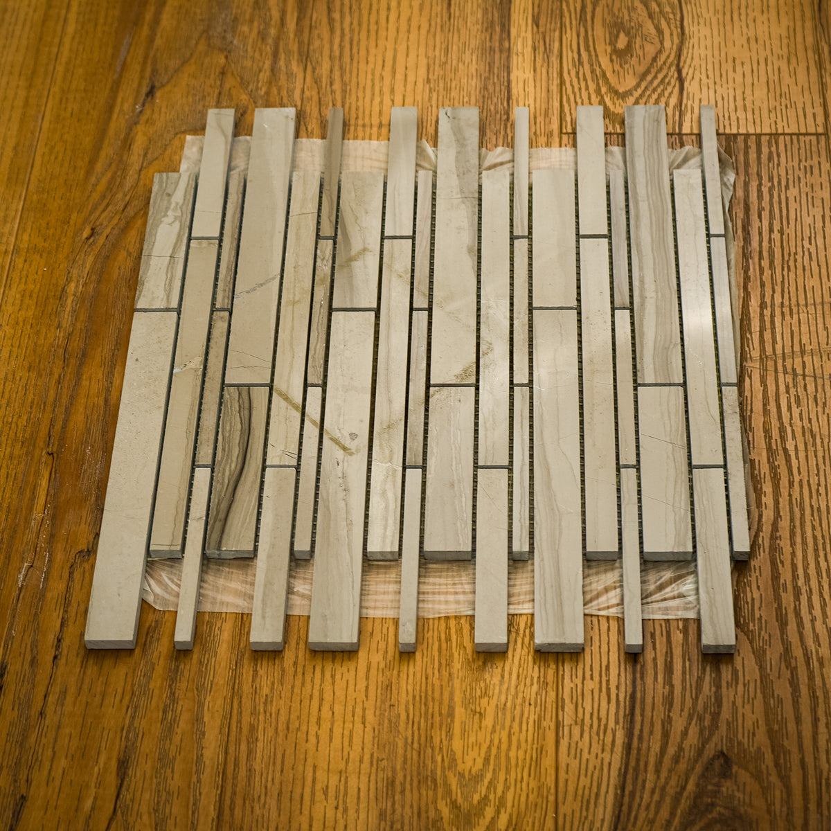 12" x 12" Athens Grey Marble Mosaic Tile - 6 sq. ft. (6 per box)