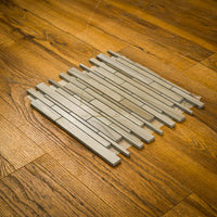 12" x 12" Athens Grey Marble Mosaic Tile - 6 sq. ft. (6 per box)