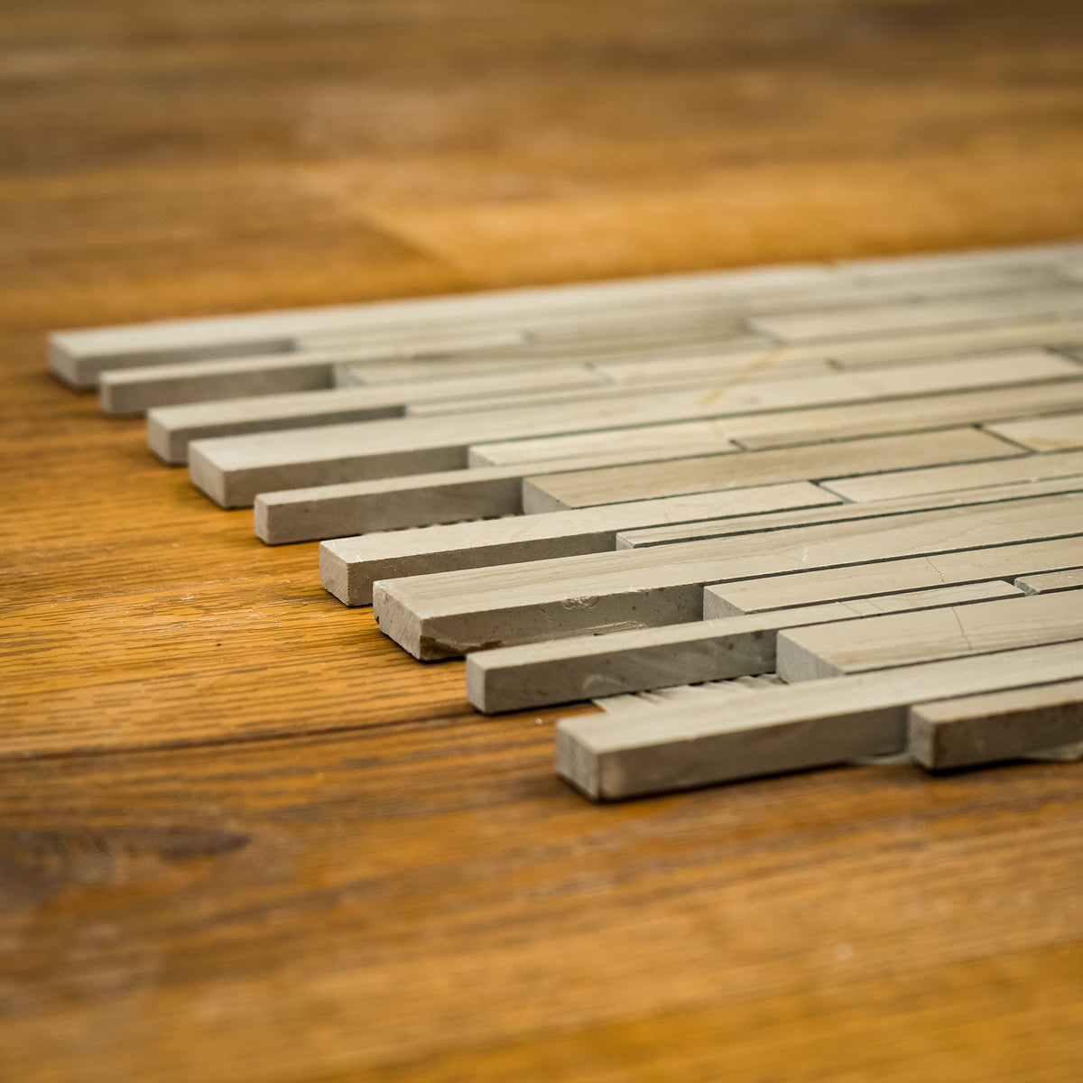 12" x 12" Athens Grey Marble Mosaic Tile - 6 sq. ft. (6 per box)