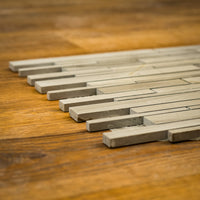 12" x 12" Athens Grey Marble Mosaic Tile - 6 sq. ft. (6 per box)