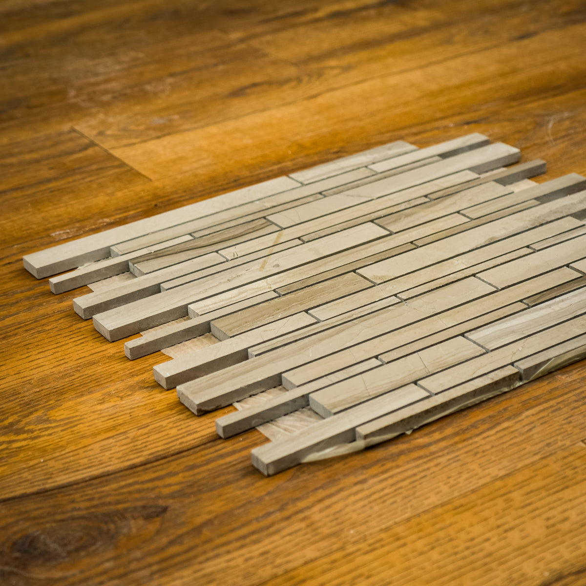 12" x 12" Athens Grey Marble Mosaic Tile - 6 sq. ft. (6 per box)