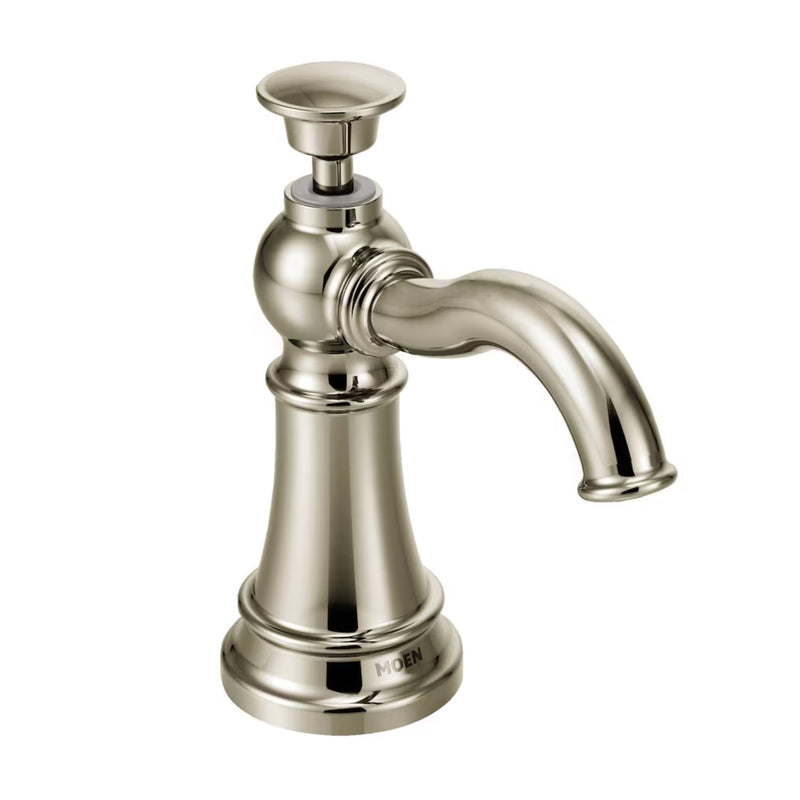 MOEN Premium Trad Soap Dispenser in Polished Nickel