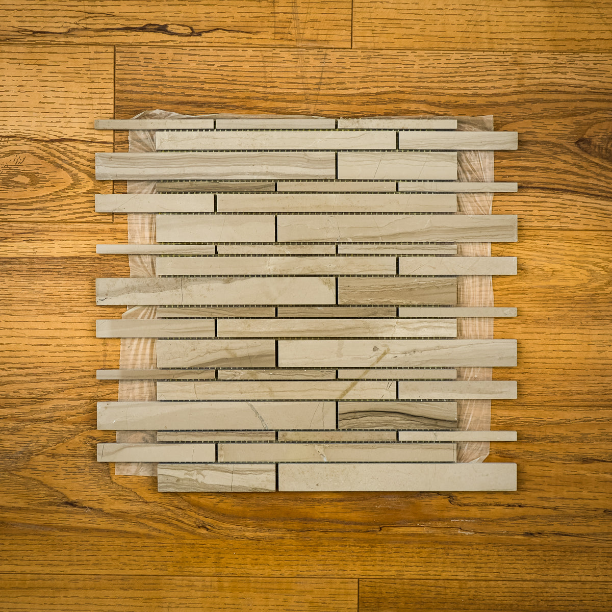 12" x 12" Athens Grey Marble Mosaic Tile - 6 sq. ft. (6 per box)