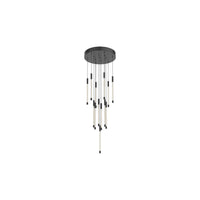 Motif 13-in Black LED Multi Pendant