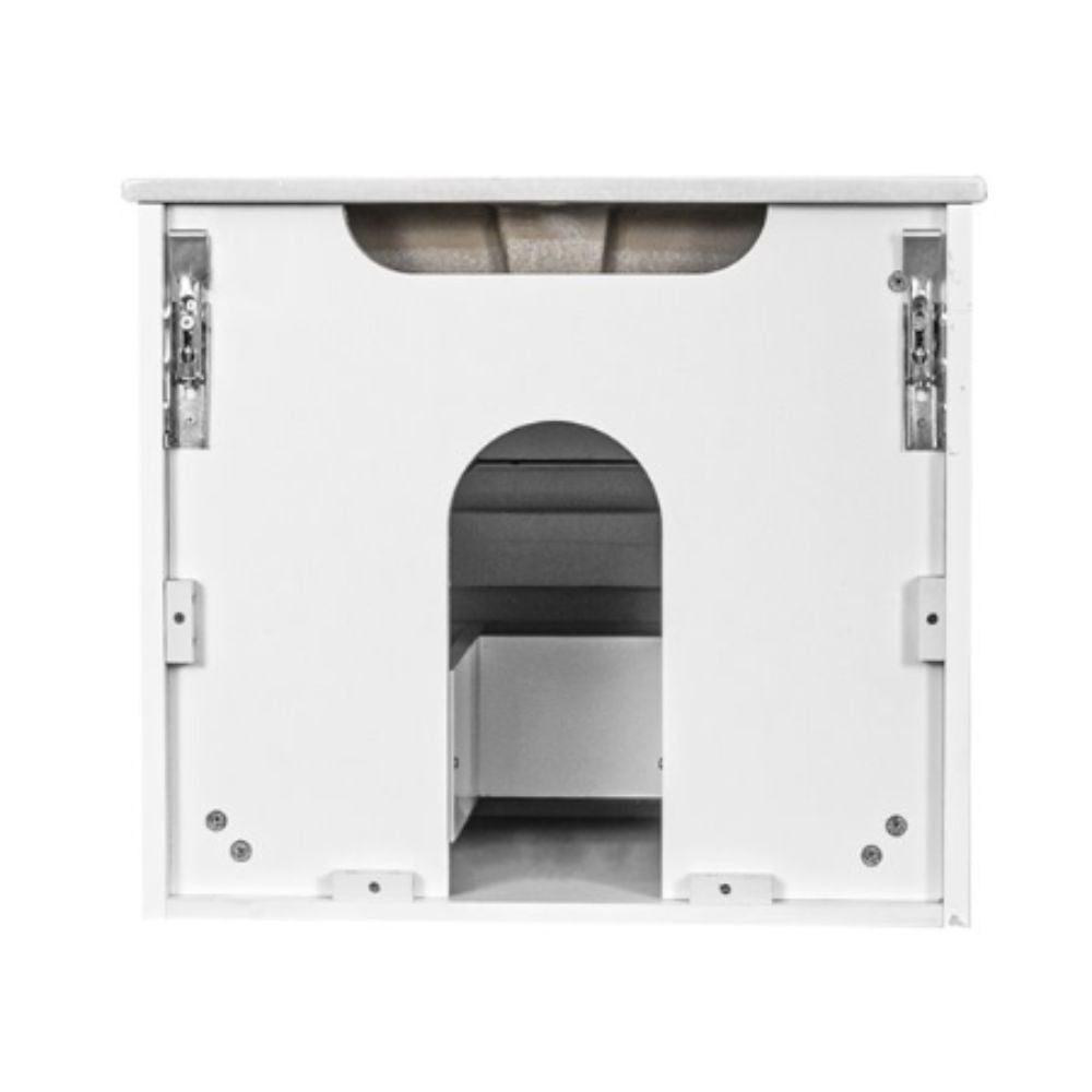Marleau 24-Inch Bathroom Vanity – Wall-Mounted with Countertop, MAWA2318