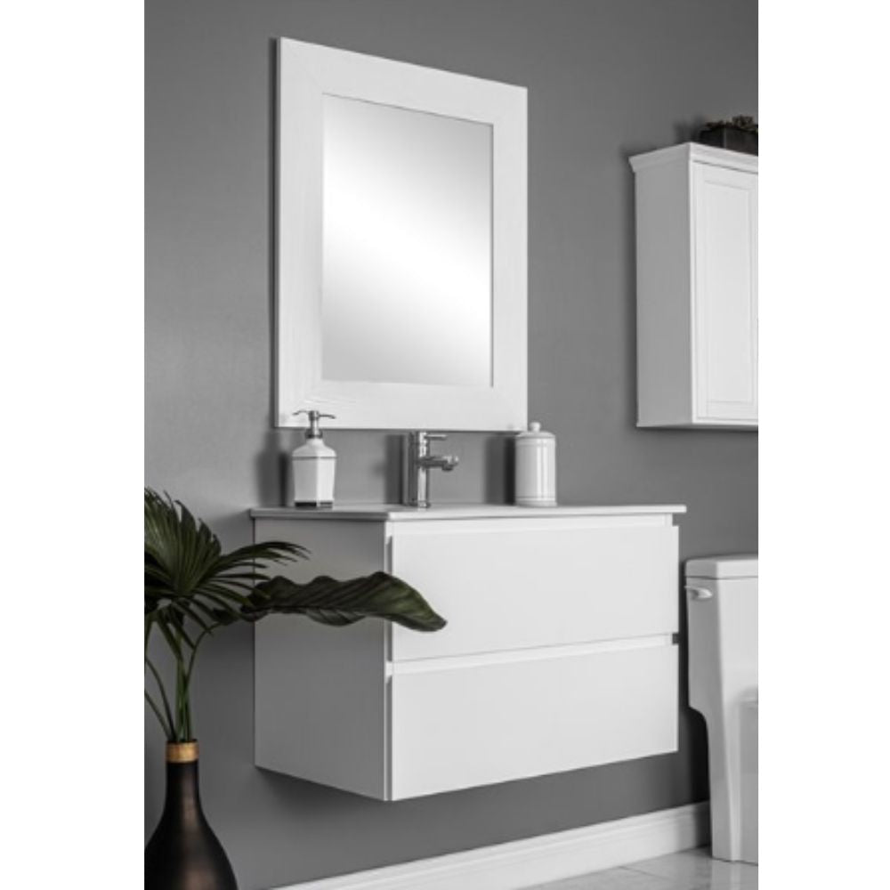 Marleau 24-Inch Bathroom Vanity – Wall-Mounted with Countertop, MAWA2318