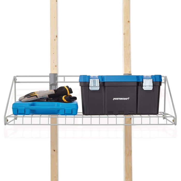 Wire Storage Shelf, 32-in Wide, 50-lb Load Capacity