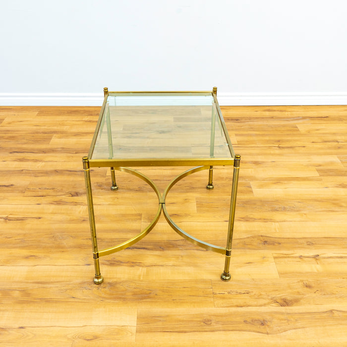 Vintage Lounge Coffee Table- French Gold