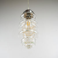 Modern Beehive Pendant Light - 21 1/2" W x 27 7/8" H x 21 1/2" D