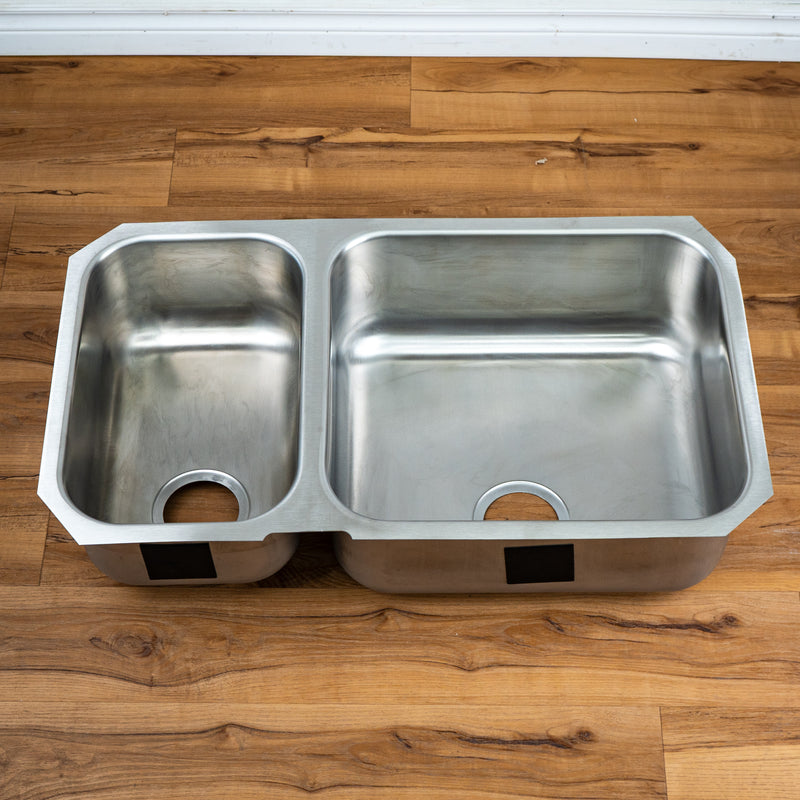 Undermount Sink - One and a Half Stainless Steel Bowl -  29.125”W