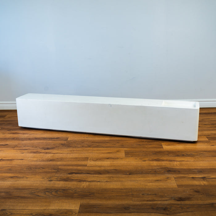 Elongated Coffee Table - White