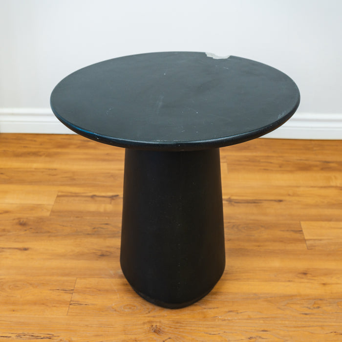 Round Side Table - Black