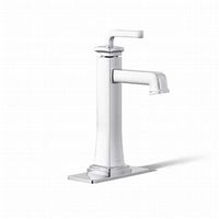 Riff Single-Handle Single-Hole Bathroom Faucet in Polished Chrome