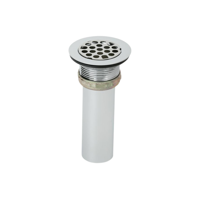 Elkay Drain Fitting 2" Type 316 Stainless Steel Body Grid Strainer and Tailpiece