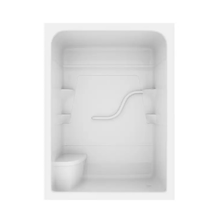 MIROLIN Madison 5 - 1 Piece Acrylic Shower Cabinet - with Right Hand Drain & Left Seat
