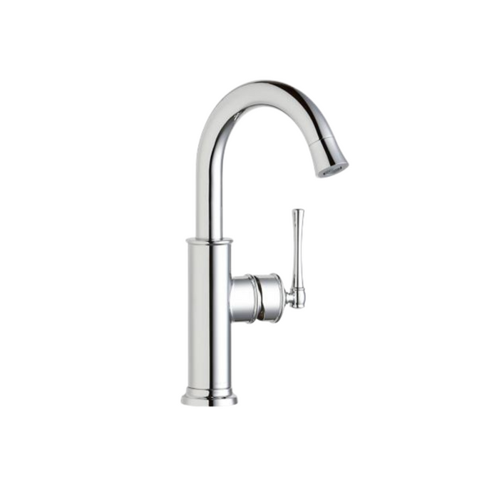 Elkay Explore Single Hole Bar Faucet with Forward Only Lever Handle Chrome