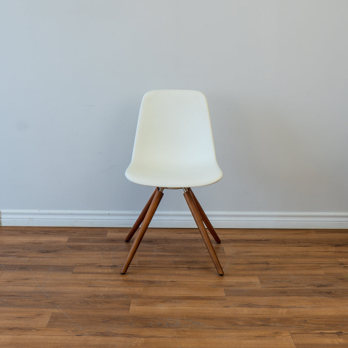 Organic Shape Polyurethane Chair - 21” L x 21.5 W x 33” H