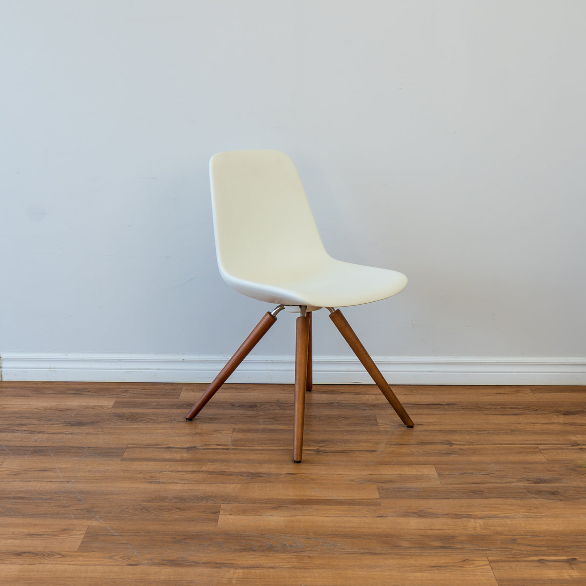 Organic Shape Polyurethane Chair - 21” L x 21.5 W x 33” H