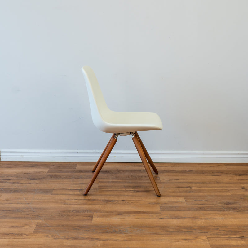 Organic Shape Polyurethane Chair - 21” L x 21.5 W x 33” H