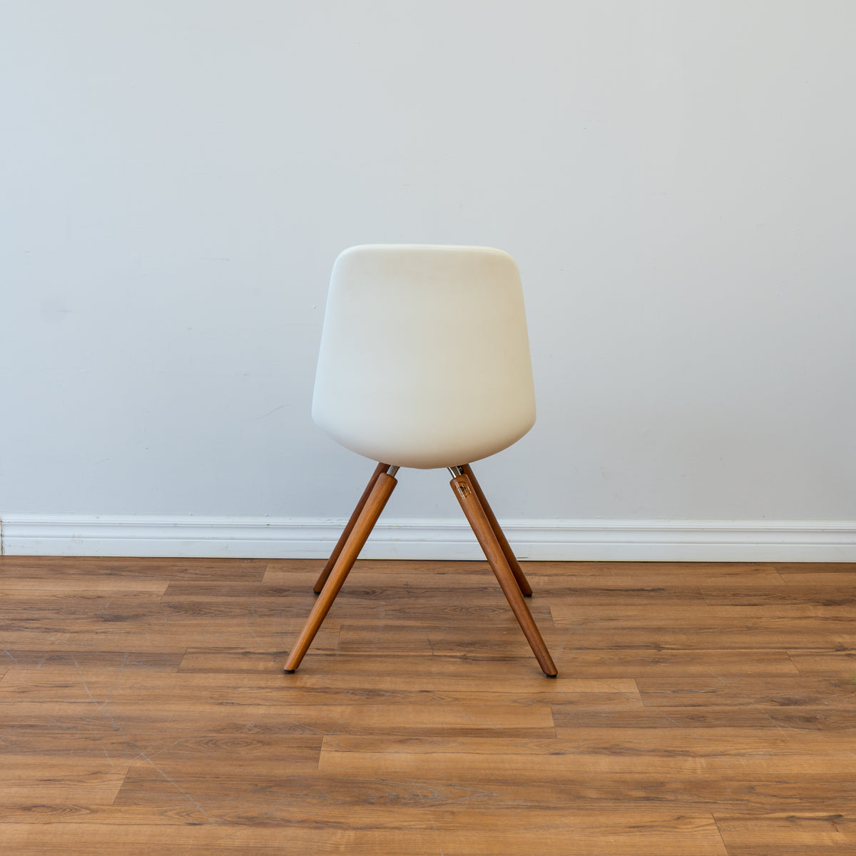 Organic Shape Polyurethane Chair - 21” L x 21.5 W x 33” H