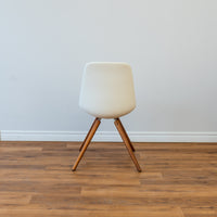 Organic Shape Polyurethane Chair - 21” L x 21.5 W x 33” H