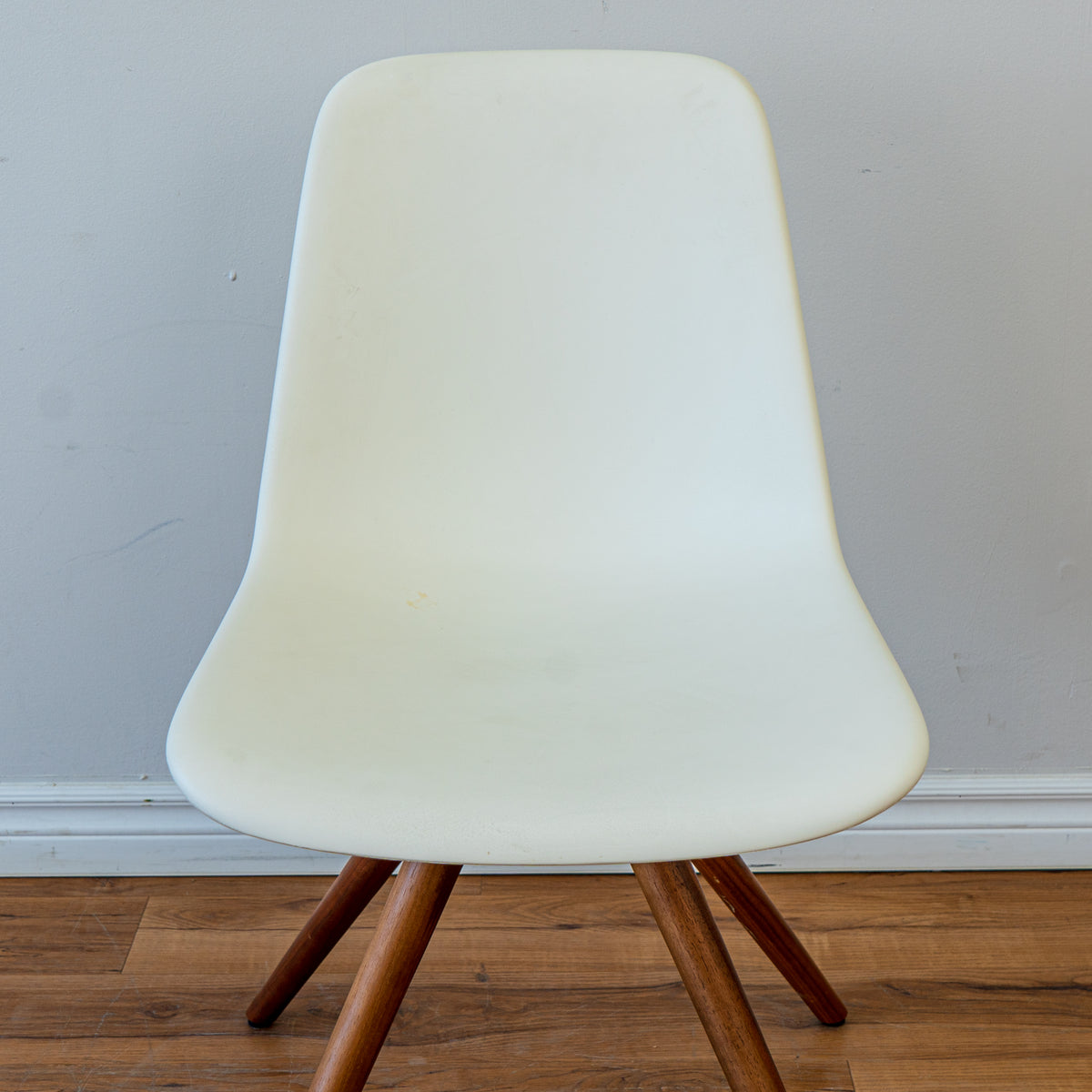 Organic Shape Polyurethane Chair - 21” L x 21.5 W x 33” H