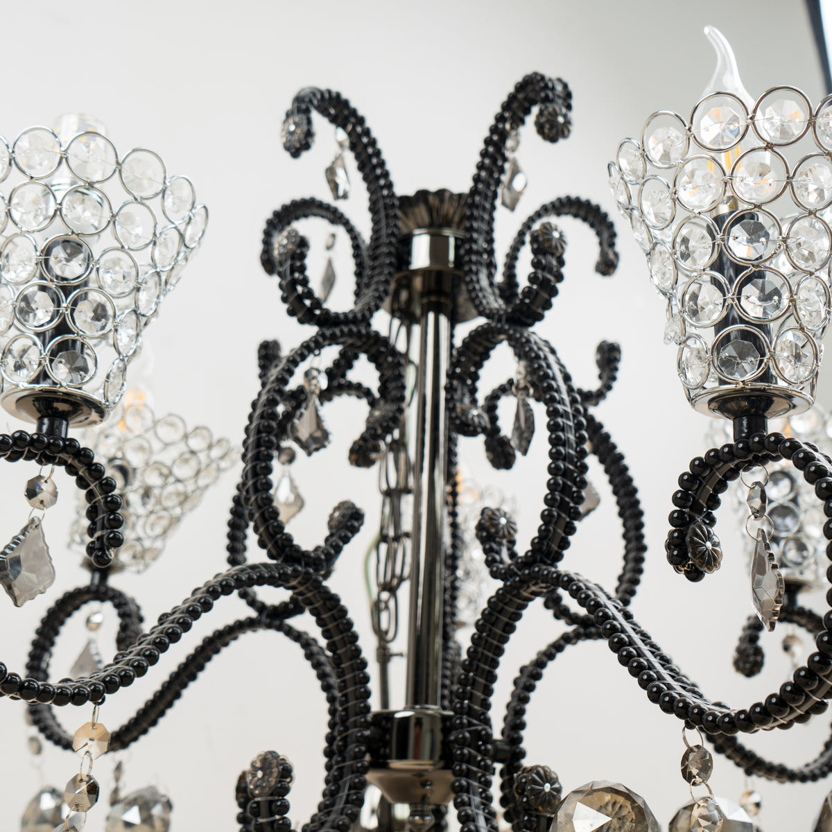 Ornate Chandelier - 26" W x 37.5" H x 26" D