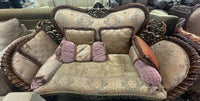 Ornate Victorian- style 2 Seater Sofa