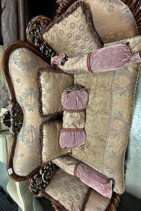 Ornate Victorian- style 2 Seater Sofa