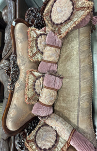 Ornate Victorian- style 2 Seater Sofa