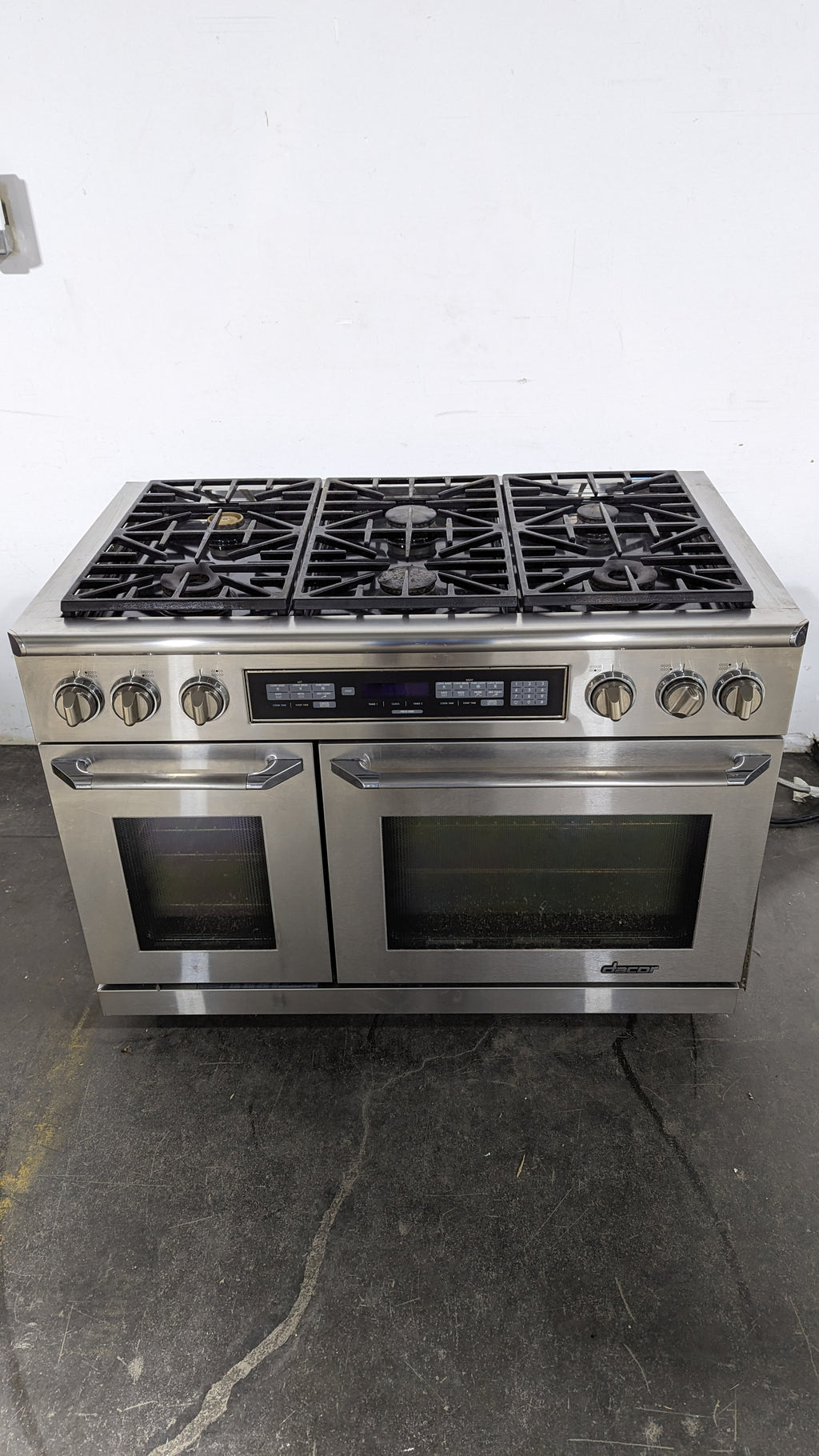 48" W Dacor Double Gas Oven