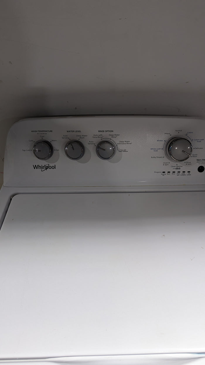 27"W Whirlpool Top-Loading Washing Machine