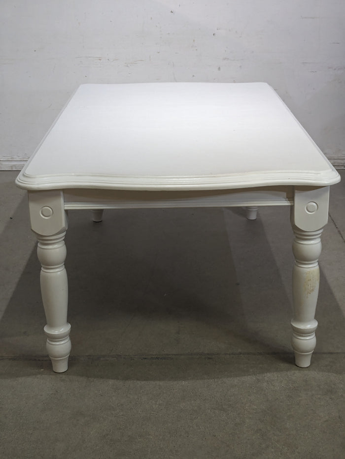 White Dining Table w/ Leaf
