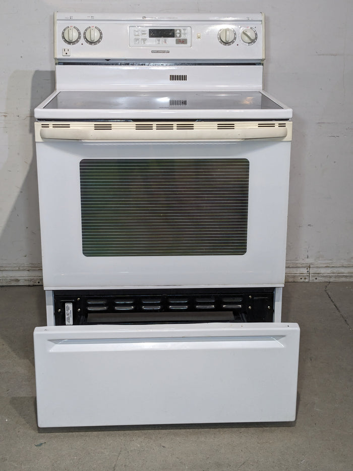 White Maytag  Electric Stove MO. MER5770ACW