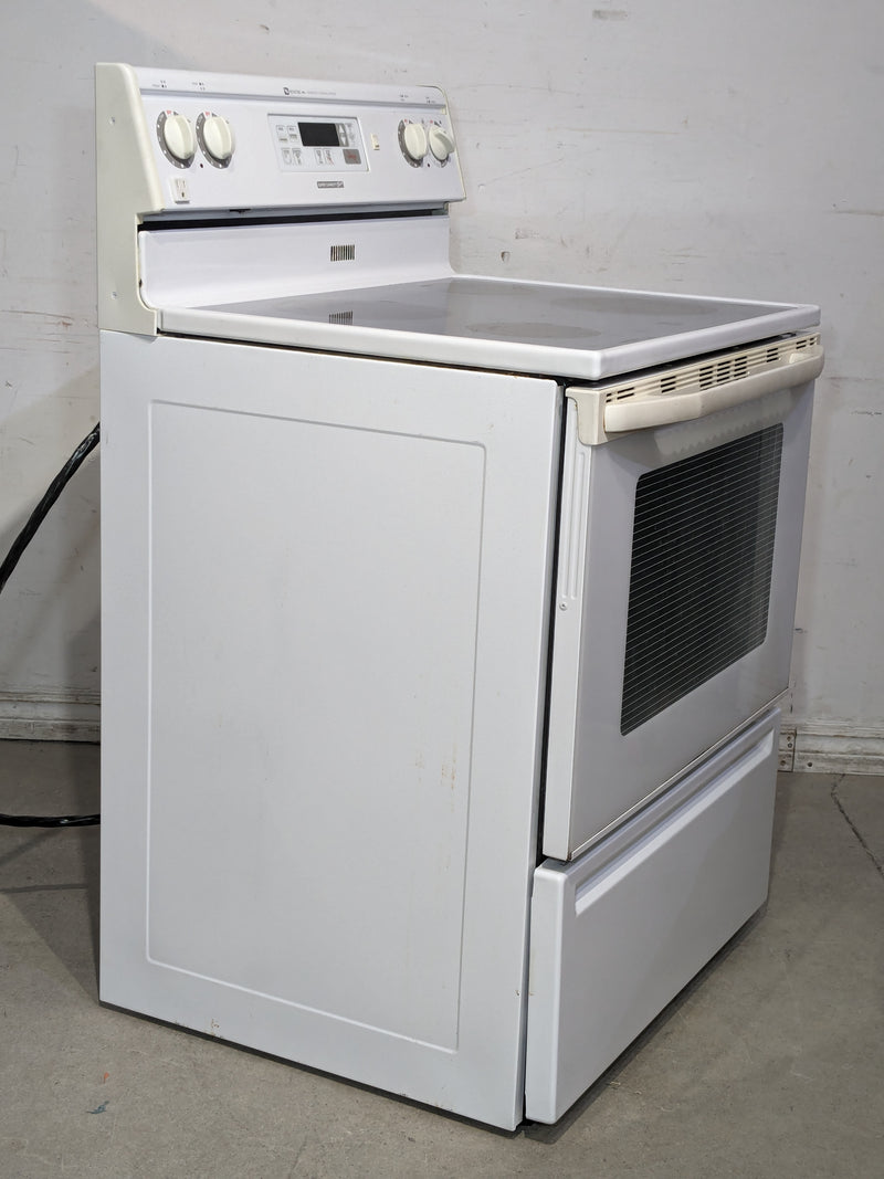 White Maytag  Electric Stove MO. MER5770ACW