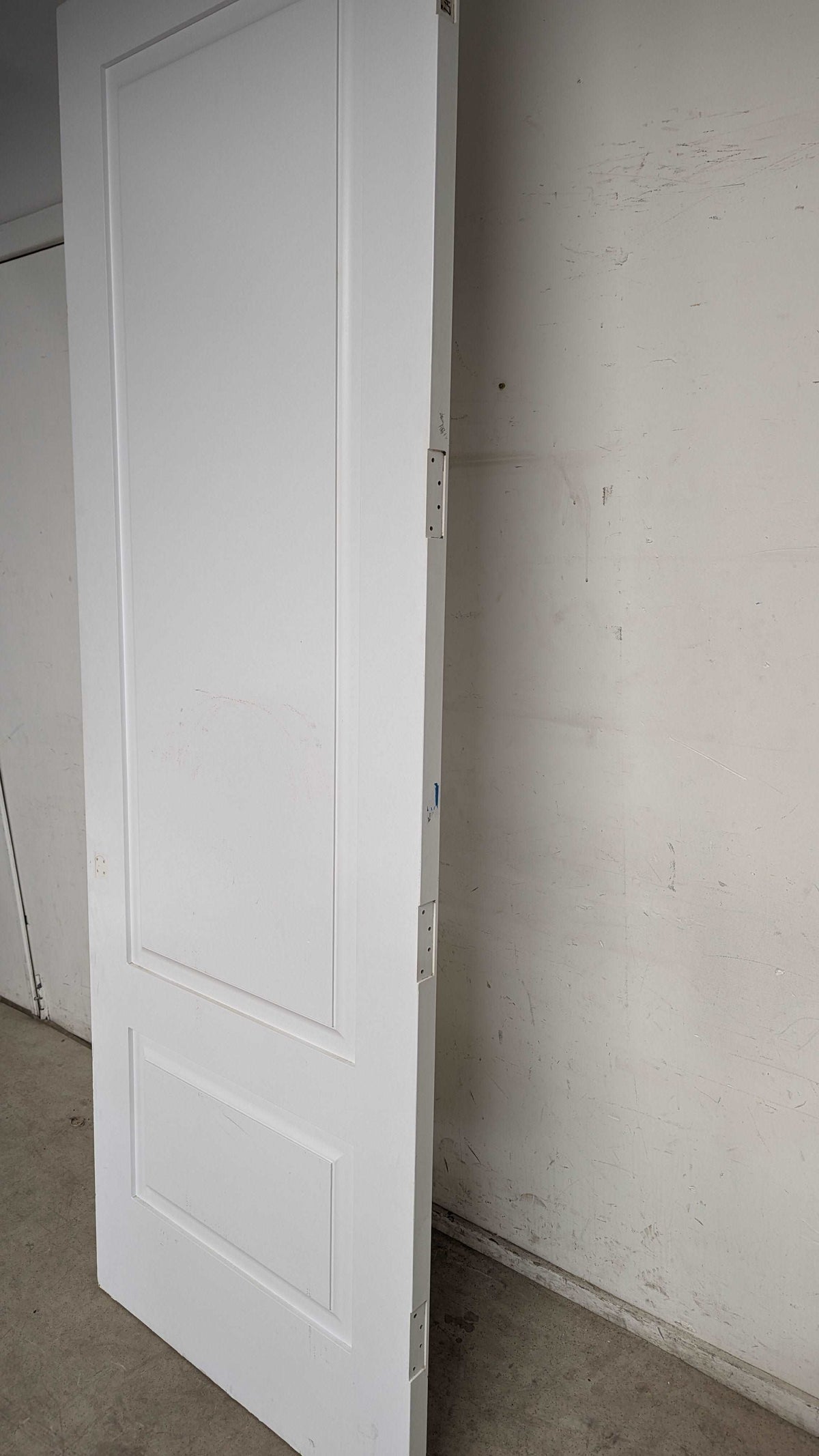 34" x 96" White Solid Core Door