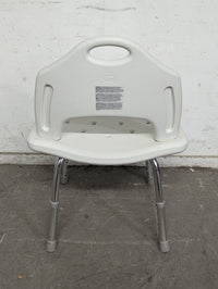 MOEN Plastic Adjustable Shower Chair in White