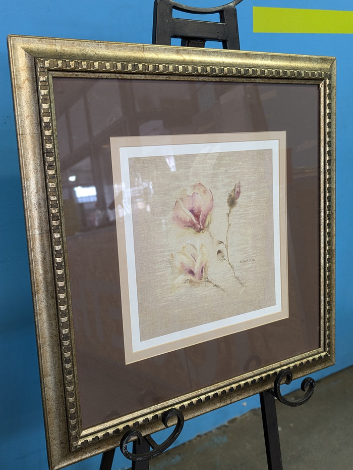 Magnolia Blossom By Cheri Blum Framed Print