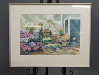 Framed H.Rand Watercolor Artwork