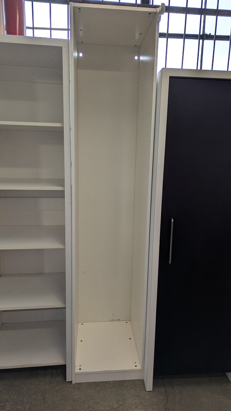 19.5"W IKEA PAX White Wardrobe