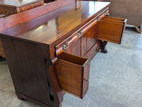 72" Mahogany Empire Style Sideboard