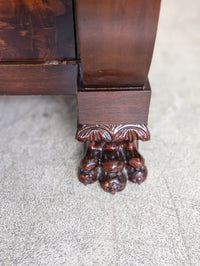 72" Mahogany Empire Style Sideboard