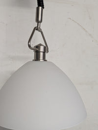 Modern White/Stainless Steel Pendant Light