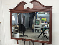 Maple Wood Framed Large Mirror