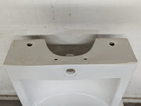 20.5"W Rectangular White Porcelain Sink