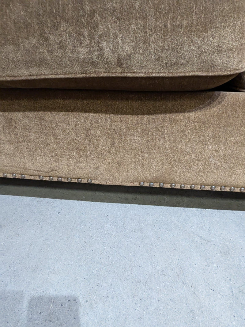 85" Bombay Brown Sofa