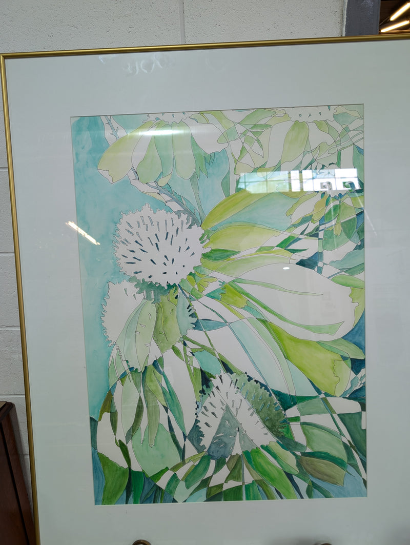 Water Color Dandelion Painting