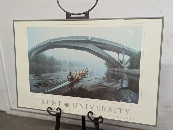 Custom Framed Trent University Poster