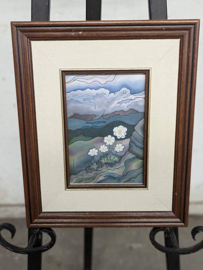 Mountain Flowers By Darcy Gusse Edinga Framed Artwork